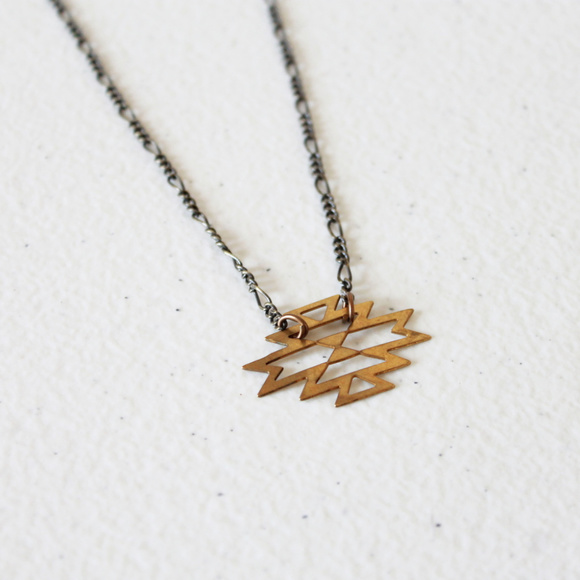 Aztec Necklace — Everly and Ace - Picture 2 of 2